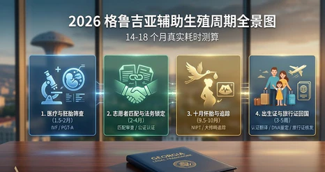 2026 格鲁吉亚辅助生殖时间线解析：从建档初筛到抱娃回国的真实周期测算