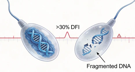 精子DNA碎片率（DFI）评估：反复流产与囊胚培养失败的隐形男科因素